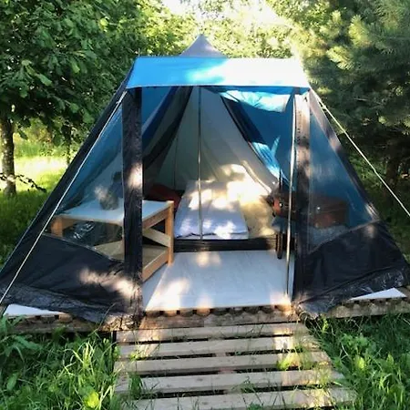 Glamping Under The Pines Luxury tent *